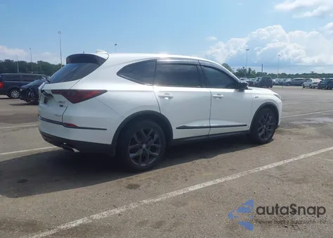 2022 Acura Mdx A-Spec Package from USA, damaged, VIN 5J8YE1H06NL039570